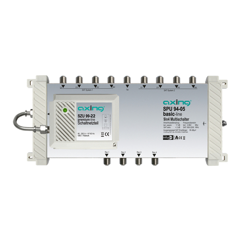 axing basic-line SPU 94-05 User manual