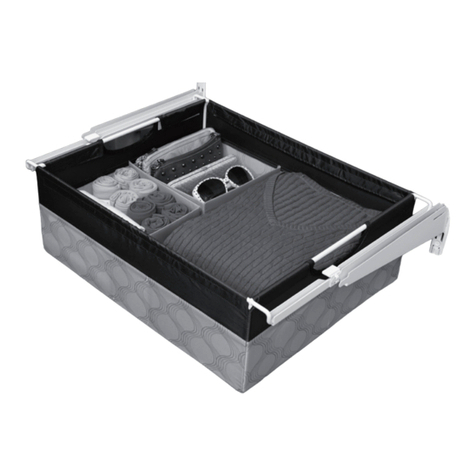 newell Rubbermaid FASTTRACK CLOSET  1086063 manual