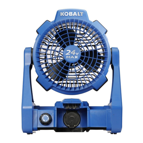 Kobalt Hybrid KJF 124B-03 Operator's manual