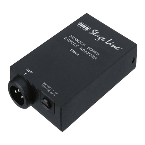 Monacor IMG STAGELINE EMA-2 User manual