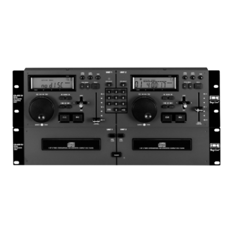 IMG STAGE LINE CD-450DJ instruction manual
