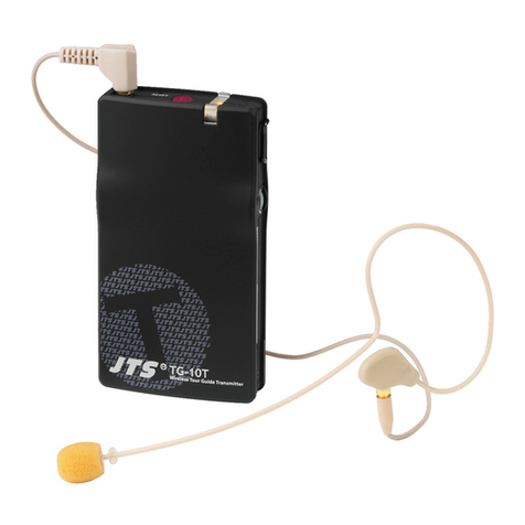 Monacor JTS TG-10R User manual