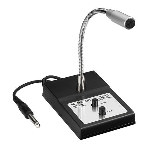 Monacor ECM-200 instructions