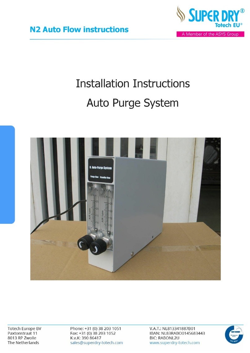 Superdry Totech N2 installation instructions