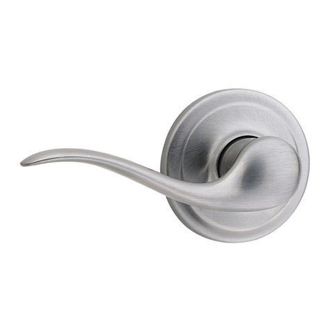 Kwikset Signature Series Tustin 788TNL LH 3 installation instructions