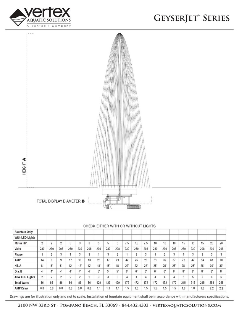 Rentokil Vertex GeyserJet Series manual