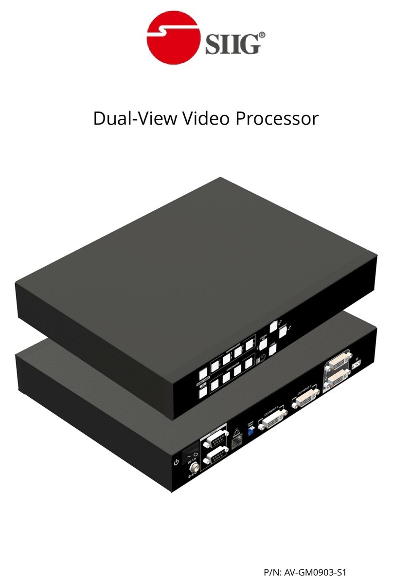 SIIG AV-GM0903-S1 user manual