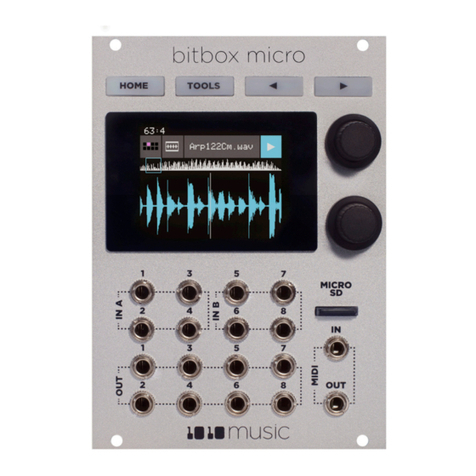1010music Bitbox Micro 1.0.7 User manual