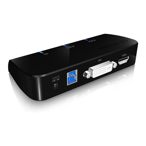 Icy Box IB-DK402 User manual