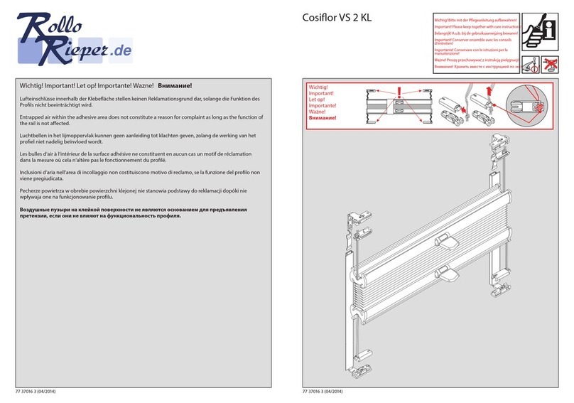 Rollo Rieper Cosiflor VS 2 KL quick start guide