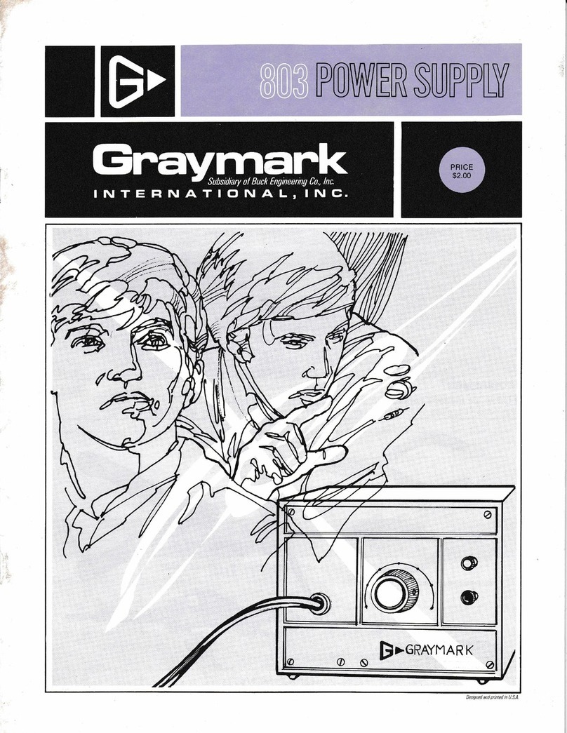 Graymark 803 manual