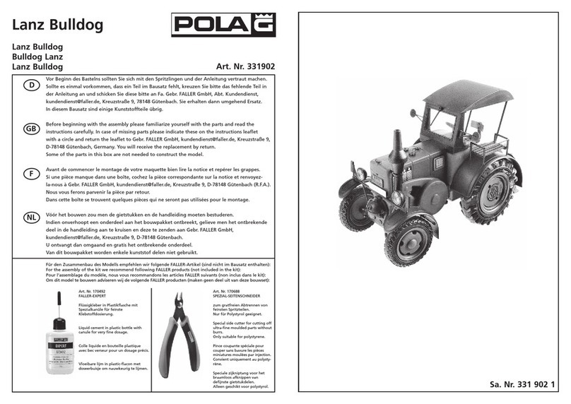 POLA G 331902 manual