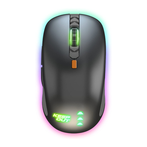 KeepOut X5PRO User manual