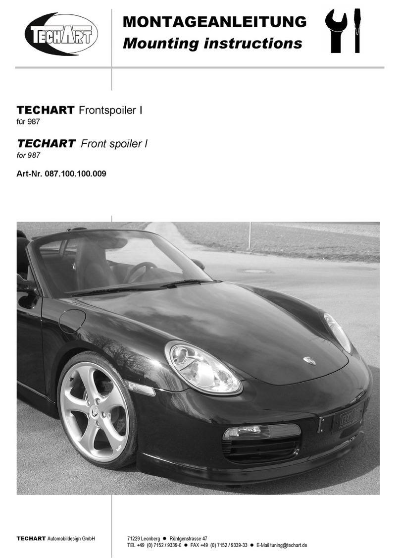 Techart 087.100.100.009 User manual
