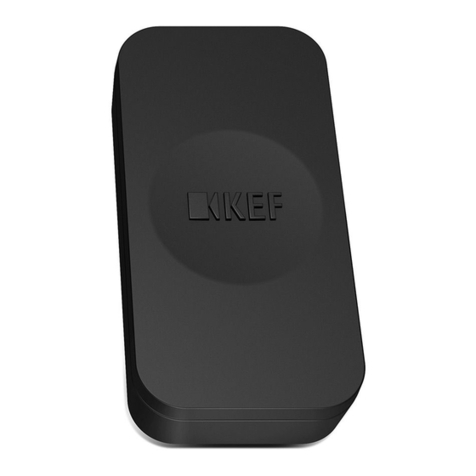 KEF KW1 RX User manual