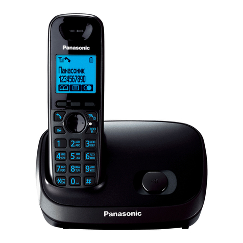 Panasonic KX-TG6511 User manual