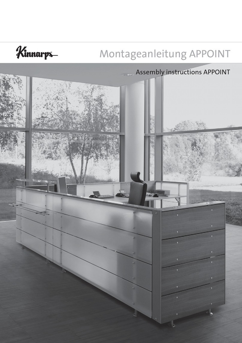 Kinnarps Appoint Assembly instructions