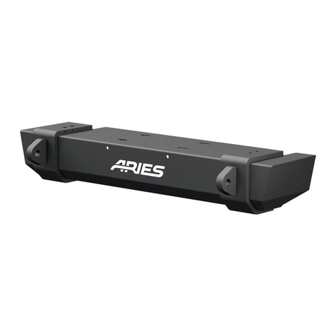 Aries 2156001 installation manual