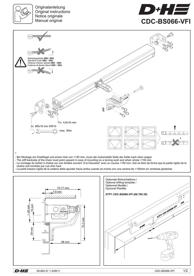 D+H CDC-BS066-VFI User manual