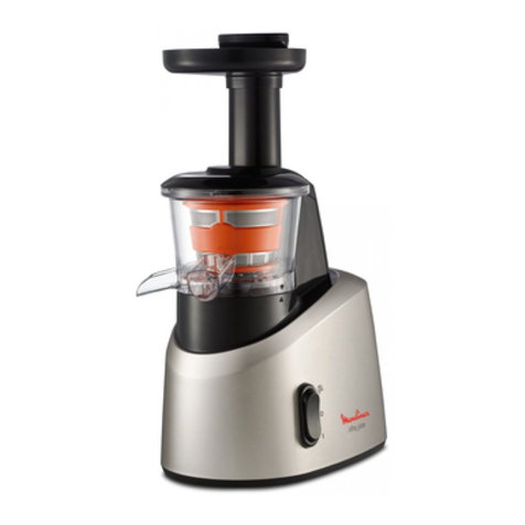Moulinex Infiny juice ZU255b User manual