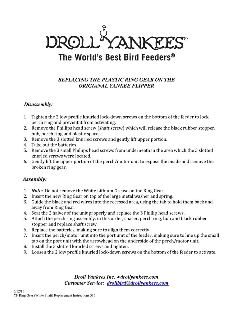 Droll Yankees YF Ring Gear manual