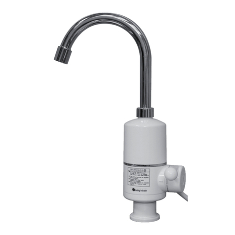 Livington Instant water heater User instructions