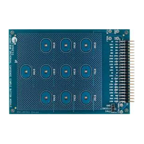 Cypress UNIVERSAL CAPSENSE User manual