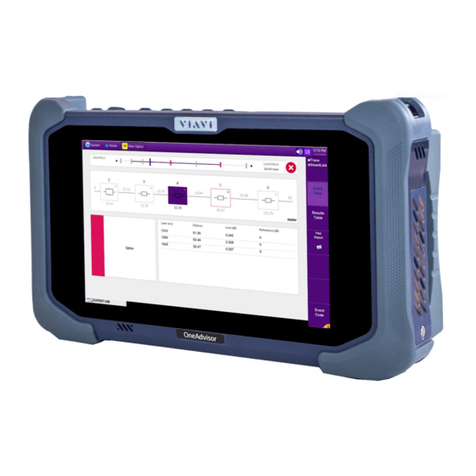 Viavi OneAdvisor ONA-800 SOFTWARE UPDATE INSTRUCTIONS