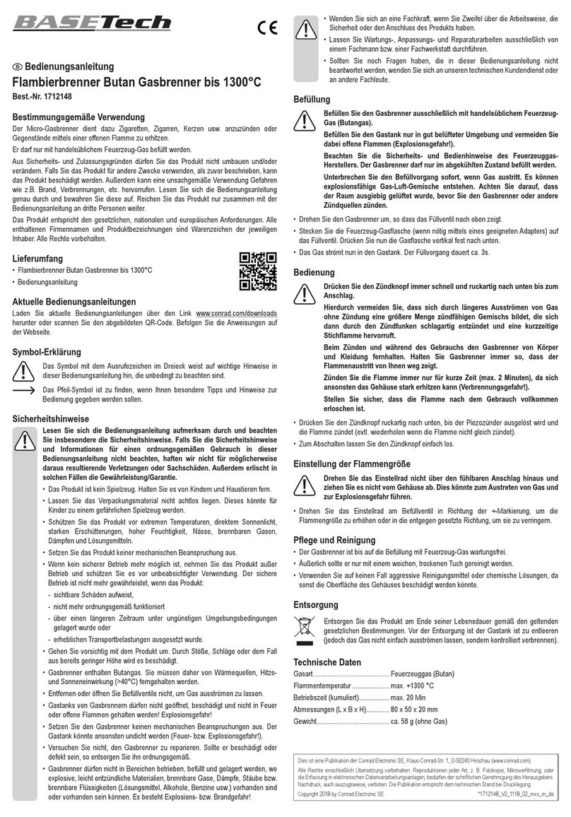 BASETech BT-1712148 User manual