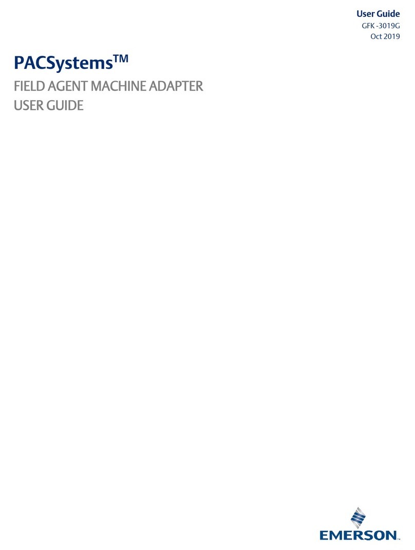 Emerson PACSystems User manual