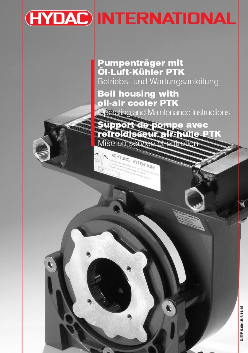 Hydac PTK Series Manual