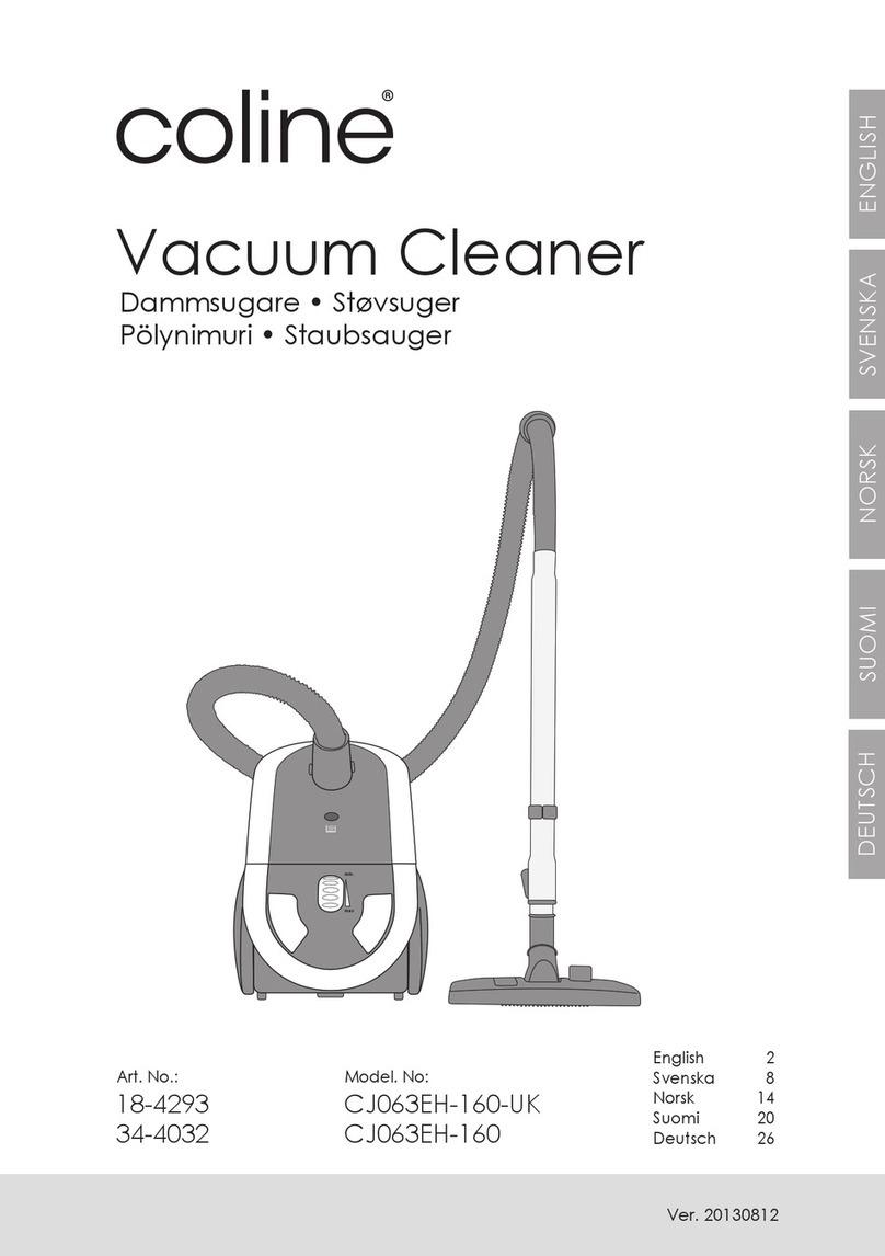 Coline CJ063EH-160-UK User manual