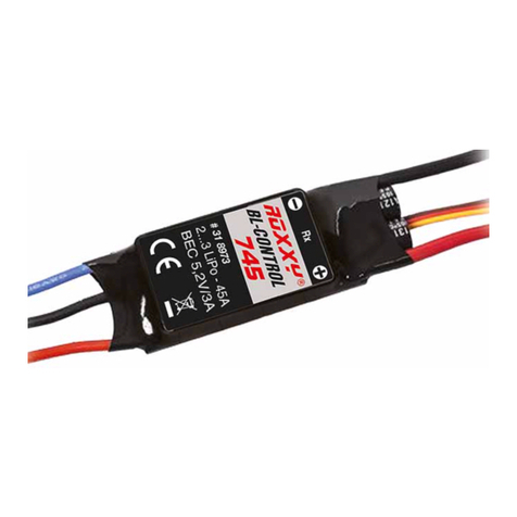 Multiplex ROXXY BL-Control 712 BEC User manual