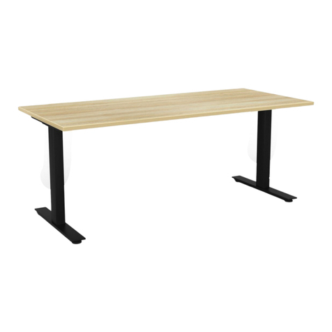Knight Agile Desk Fixed User manual