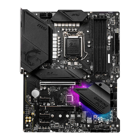 MSI MPG Z490 GAMING PLUS quick start MSI MPG Z490 GAMING PLUS quick start