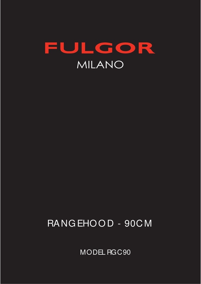 FULGOR RGC90 User manual