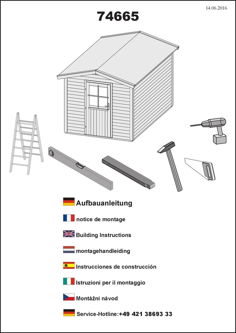 Hornbach 74665 Building instructions