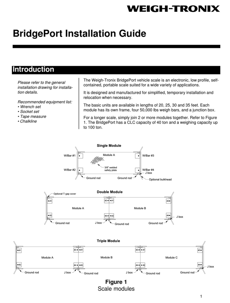 Avery Weigh-Tronix BridgePort installation guide