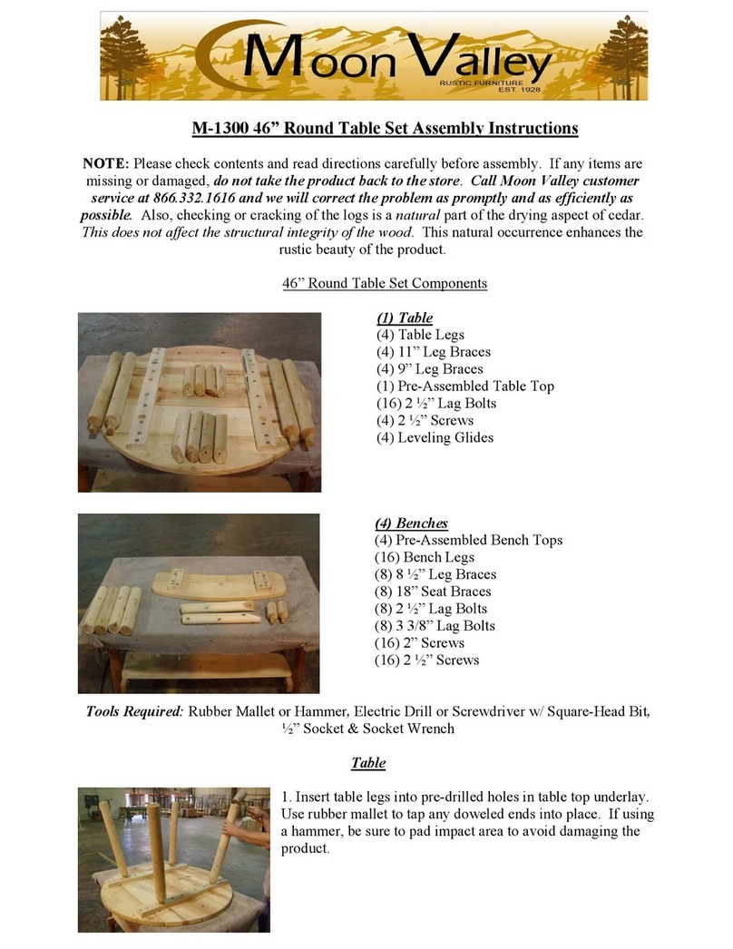 Moon Valley M-1300 User manual