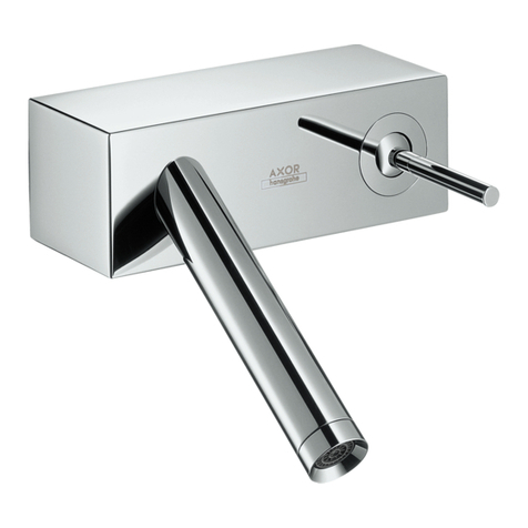 Hans Grohe AXOR Starck X 10074000 User manual