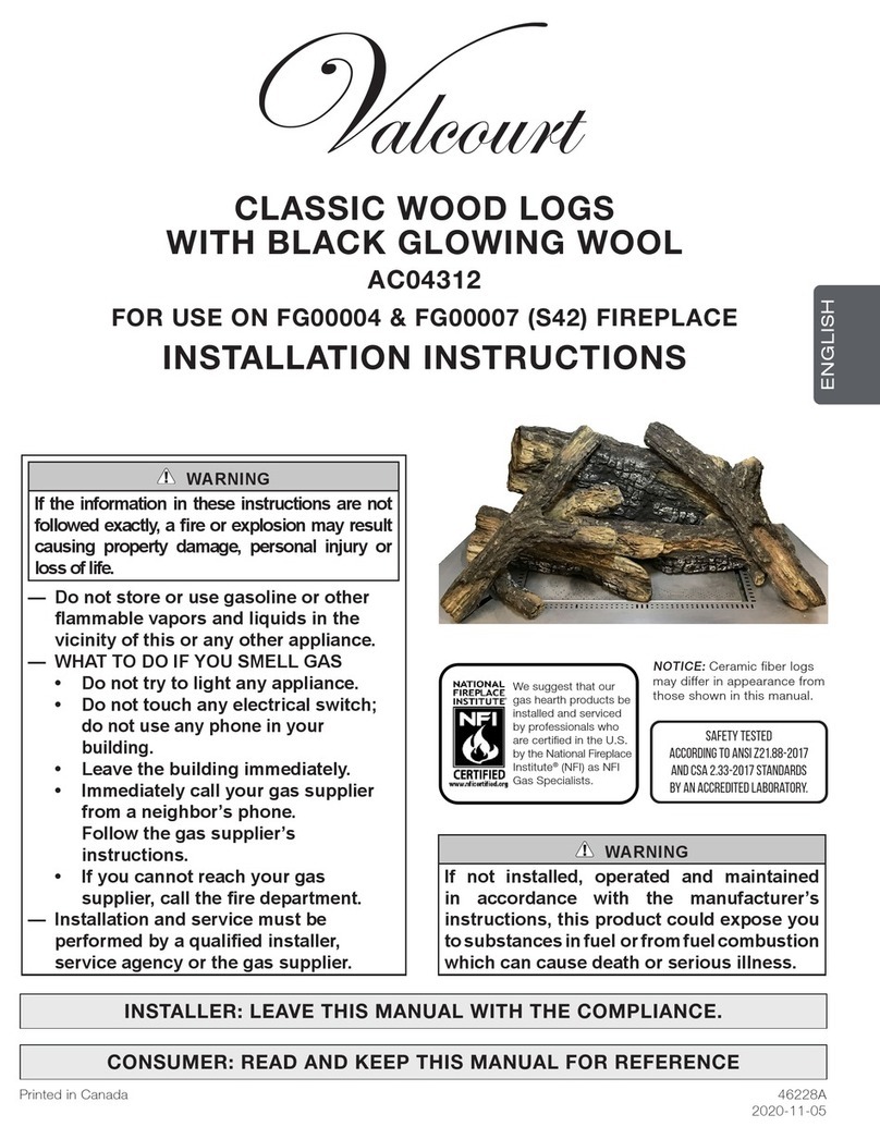 Valcourt AC04312 User manual