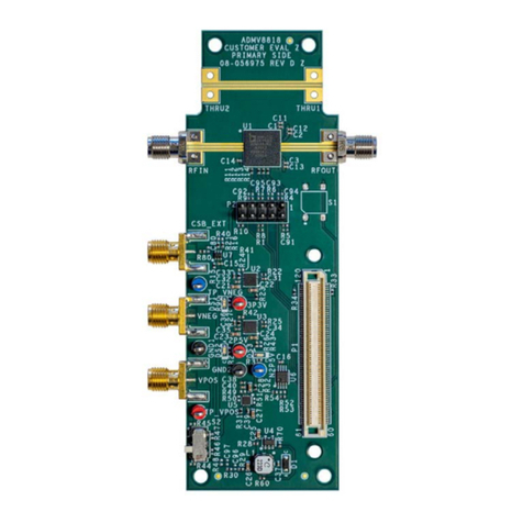 Analog Devices ADMV8818-EVALZ User manual