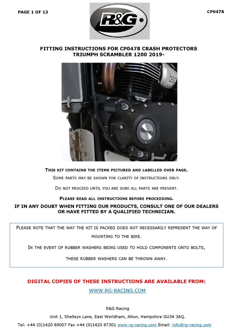 R&G CP0478 User manual