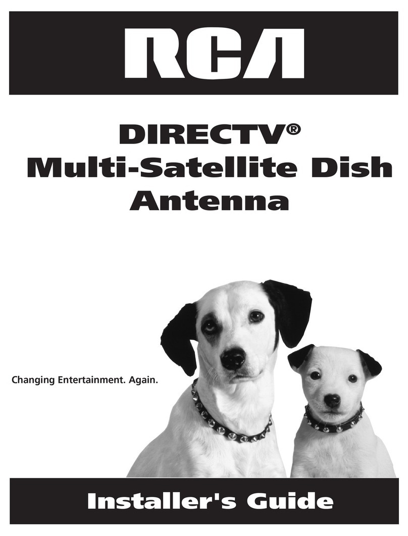 RCA DIRECTV Installer's guide RCA DIRECTV Installer's guide