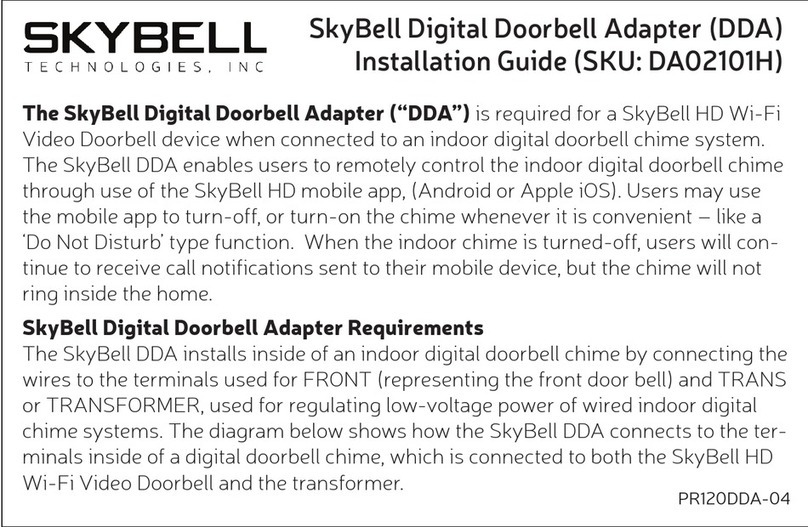 SkyBell DDA installation guide