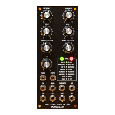 MJK Macro Oscillator User manual