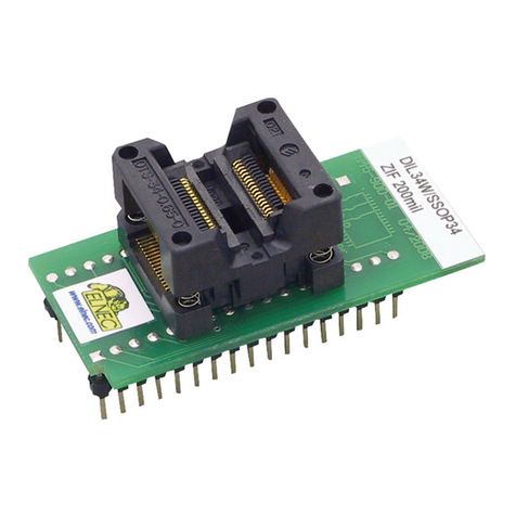 Elnec DIL28W/SSOP28 ZIF 200mil manual