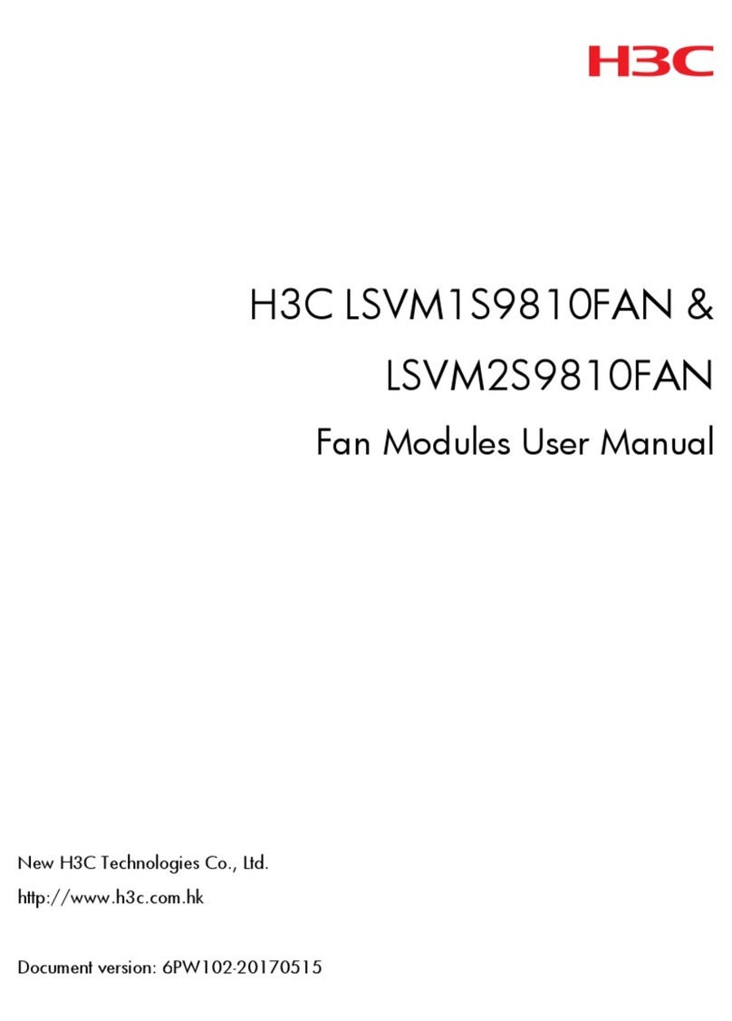 H3C LSVM1S9810FAN user manual