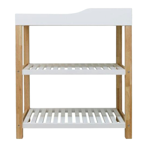Mocka Jimmy Change Table User manual