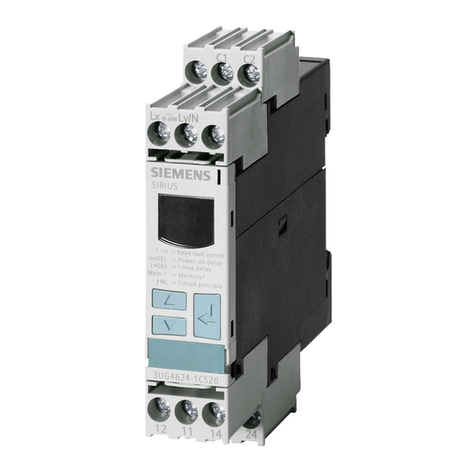 Siemens SIRIUS 3UG4624 User manual